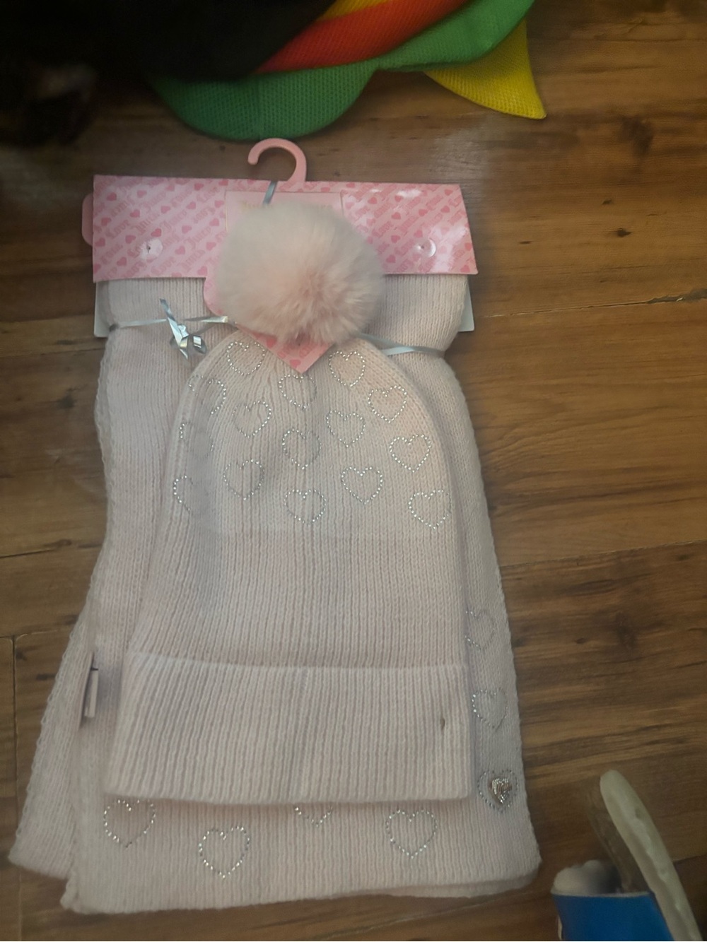 Juicy couture hat and scarf set nwt